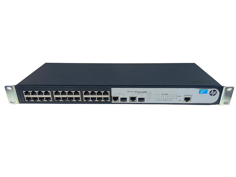 Switch HP 1910-24 24 Portas Gigabit 10/100 - POP SHOP