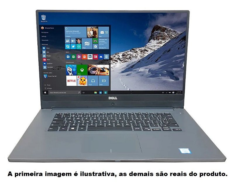 Notebook Dell Inspiron 15 - I7 7° Geração - 16gb Ssd 240gb - POP SHOP