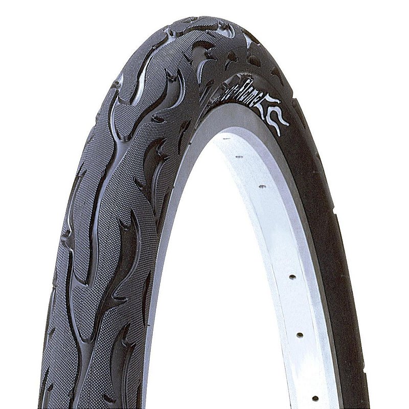 Pneu Flame K1008 26X2.125 30TPI Rigide Blanc 962694205 KENDA Couverture SCA