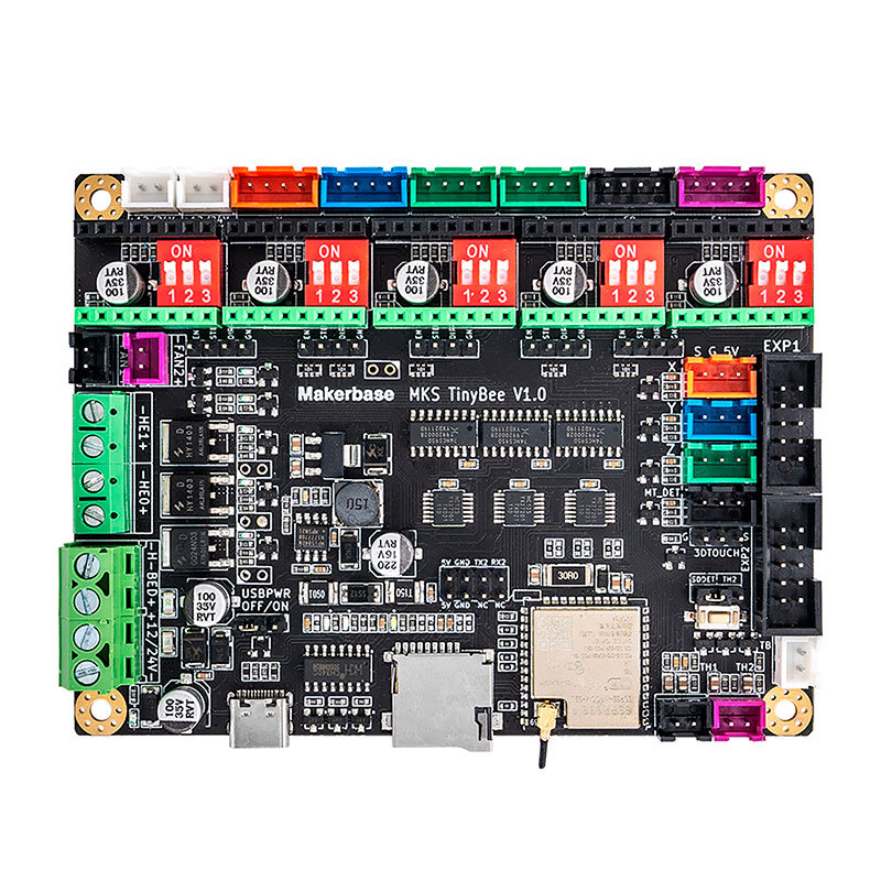 Placa Eletronica Impressora 3D MKS TinyBee 32Bits Wifi NFe