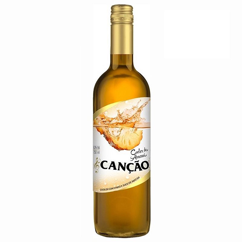Vinho Cancao Cooler Abacaxi 750Ml - Embalagem 12X750 ML - Preço ...