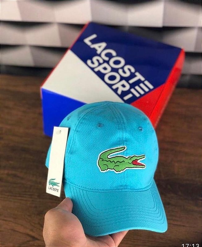 Bone Azul Bebe Lacoste Cheap Buy Online