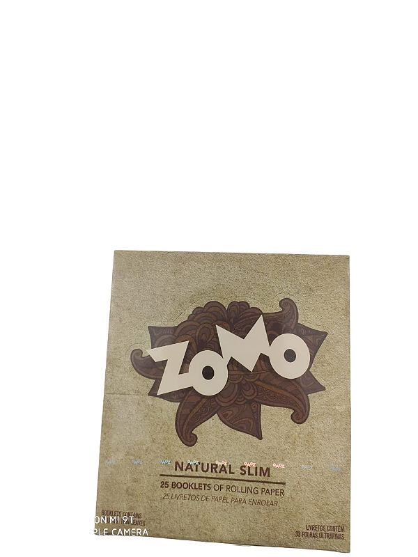 SEDA ZOMO MARROM SLIM MAIS FINA CAIXA COM 25 LIVRETOS