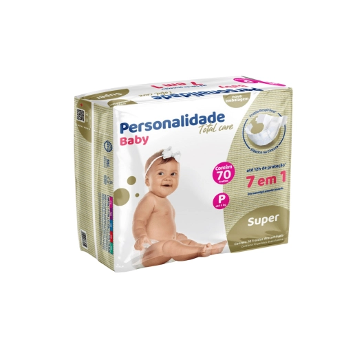 Fralda Eurofral Personalidade Total Care  P, M, G, XG, XXG