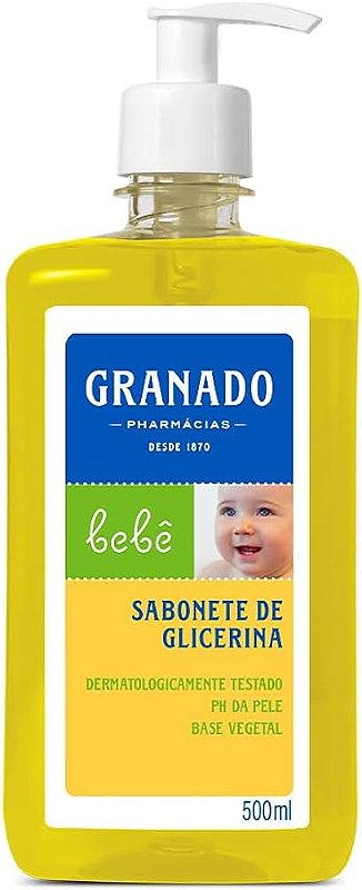 Sabonete Líquido De Glicerina Bebê Tradicional 500ml Granado