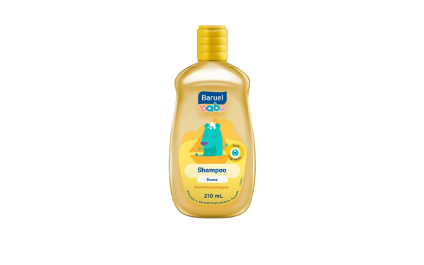 Shampoo Infantil Baruel Baby Suave 210ml