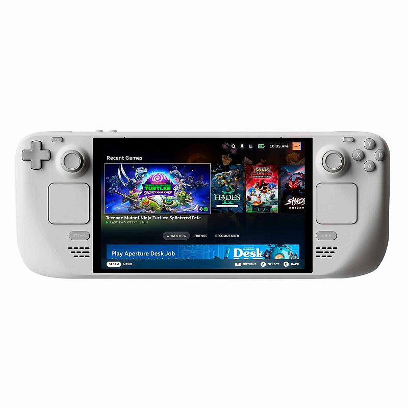 Steam Deck Branco OLED - 1TB – Edição Limitada - ARCADERAMA