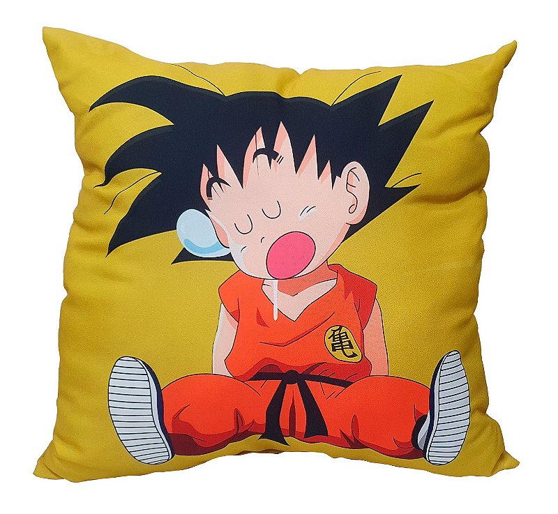 Adesivo Goku Criança Dragon Ball 10cmx15cm Geek Nerd Desenho