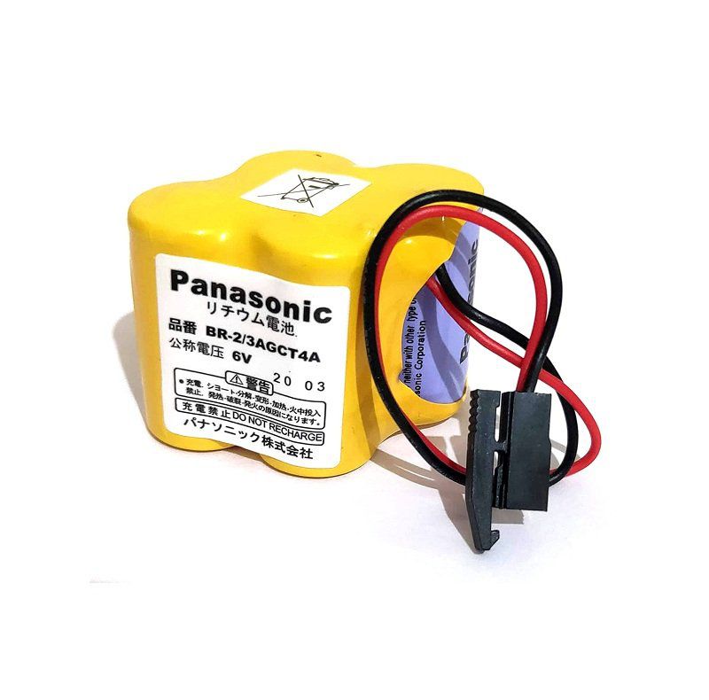 Bateria | BR-2/3AGCT4A / 6V 5000mAh | Panasonic - PESS - Equipamentos ...