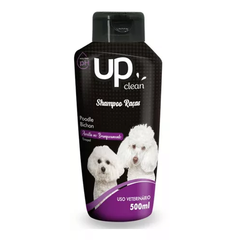 Shampoo Up Clean Raças Poodles e Bichon 500mL Atacadão da Ração I