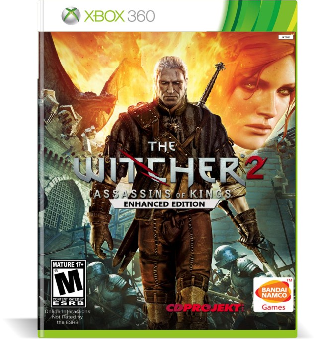 Jogos Xbox 360 transferência de Licença Mídia Digital - THE WITCHER 2