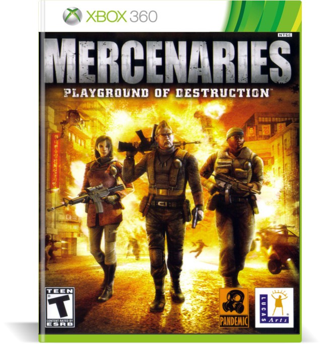 Mercenaries Playground of Destruction Midia Digital Xbox 360 - Wsgames -  Jogos em Midias Digitas