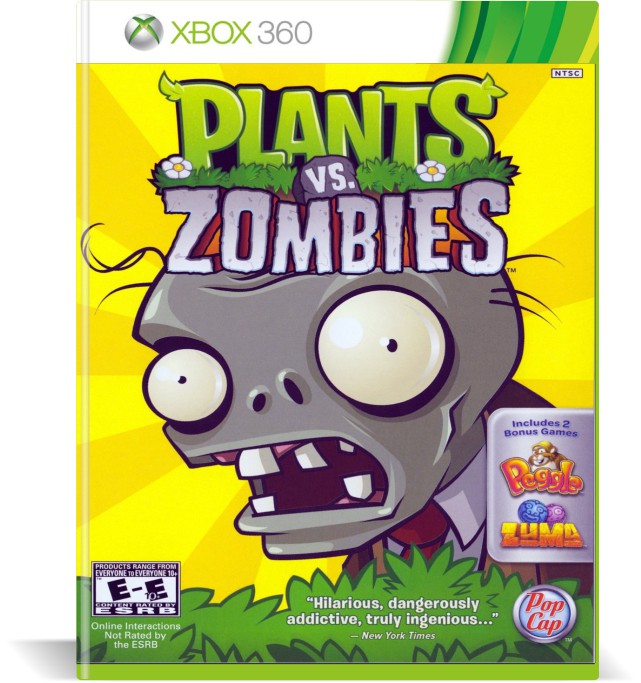 Plants vs. Zombies Midia Digital Xbox 360 - Wsgames - Jogos em Midias  Digitas