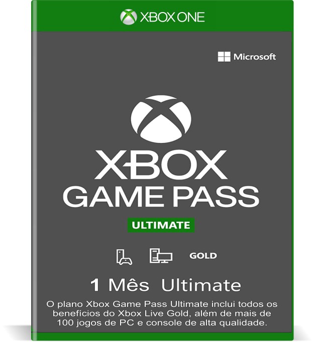 Assinatura Xbox Game Pass Ultimate Xbox One Series X