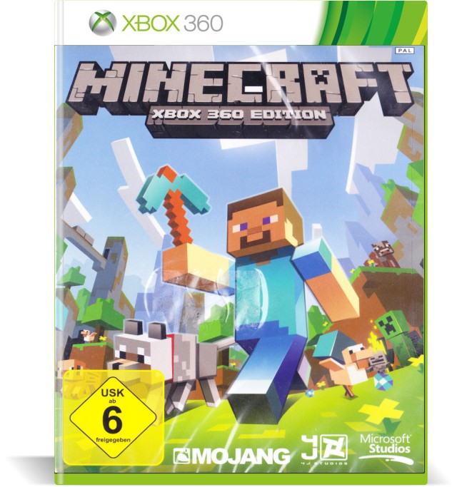 Jogo Minecraft Xbox 360 Original Frete Grátis Envio Rápido!