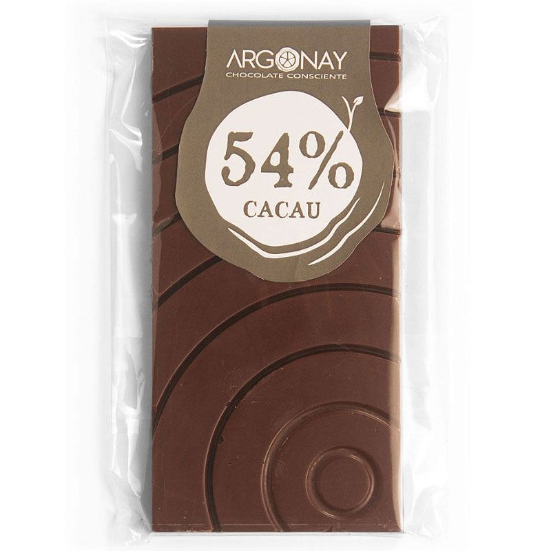 Barra de chocolate bean-to-bar 54% cacau - 100g