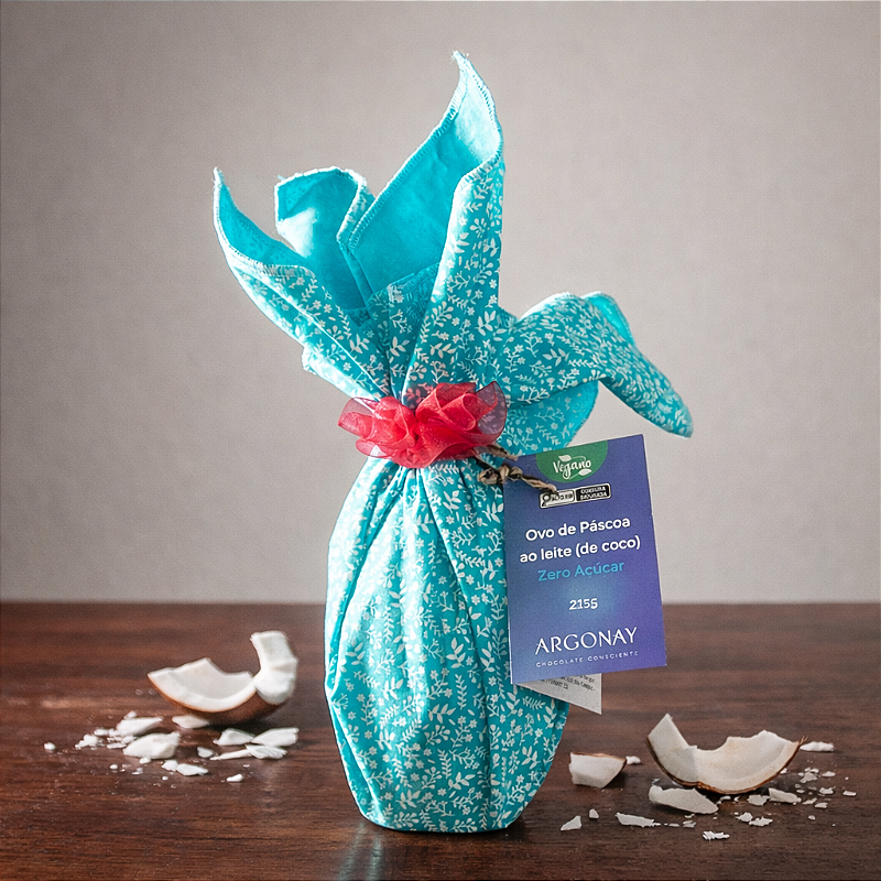 Ovo Bean-to-Bar • Ao Leite de Coco • Zero Açúcar – 235g