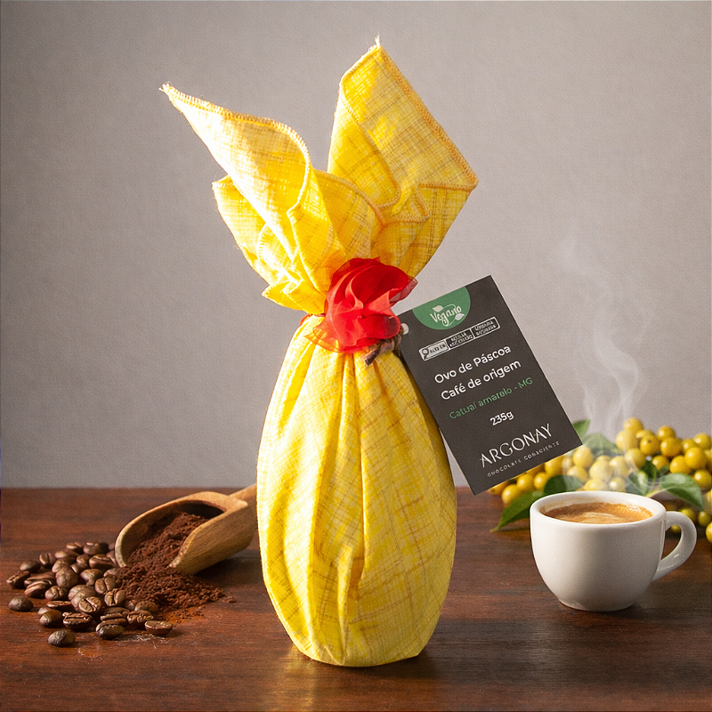 Ovo de Páscoa Café de Origem – Catuaí Amarelo (MG) – 235g