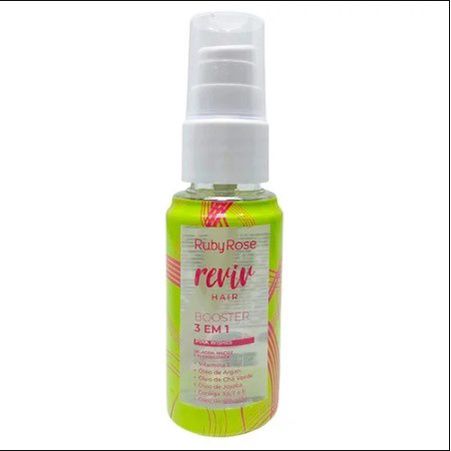 Ruby Rose Booster 3 em 1 Pink Wishes Reviv Hair HB8072 - Della