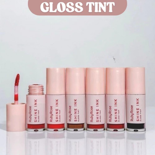 Ruby Rose Gloss Tint Shine Ink HBL-6600 - Della Luna Cosmeticos