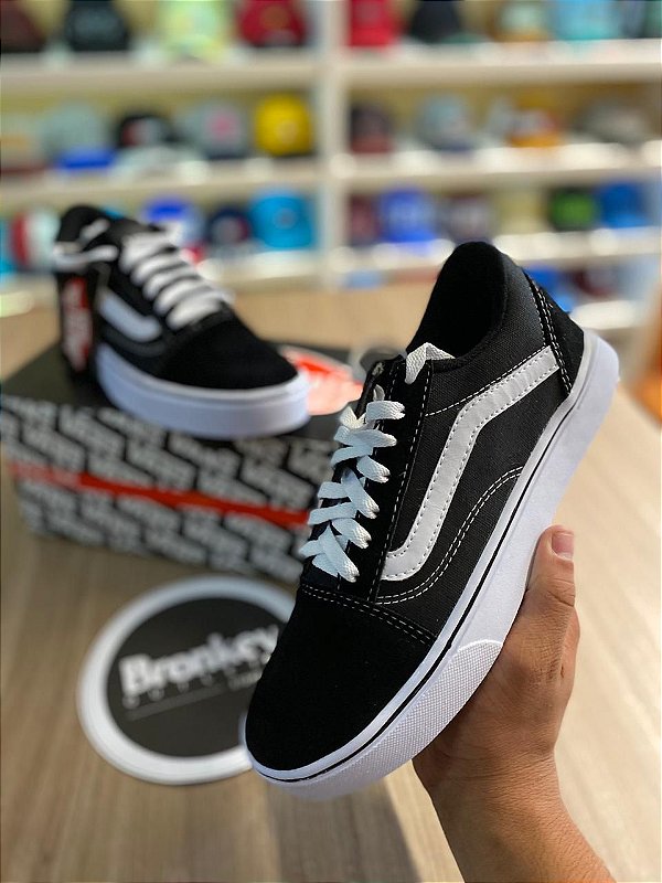 Tênis Vans Old Skool - Preto/ Branco