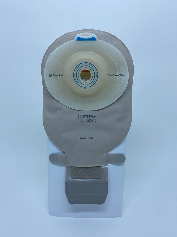 Bolsa Ostomia Drenável Sensura MIO Convex Soft Rec 15-33mm Cinza