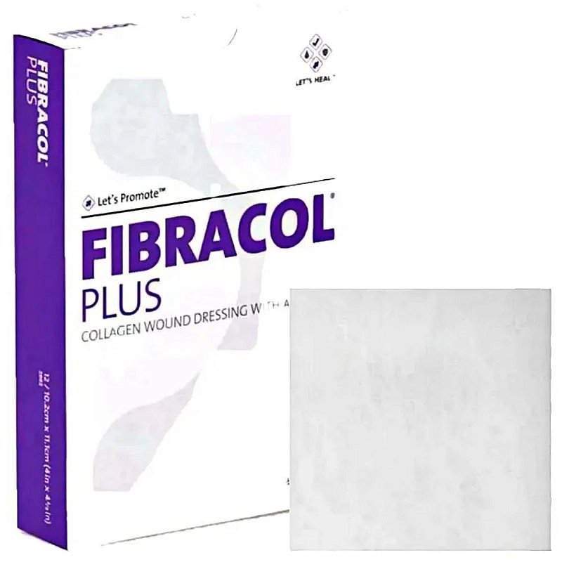 Fibracol Rope Curativo Colágeno e Alginato FIBRACOL PLUS 5,1 X 5,1cm - 3M - Produtos ...