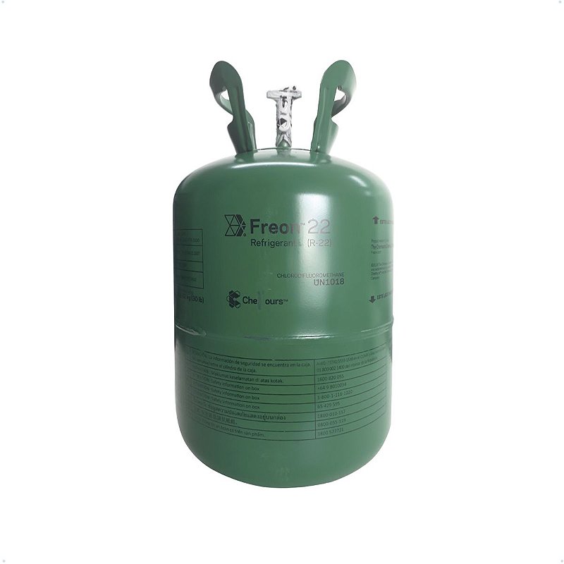 Gás R-22 Cilindro Com 13,62kg - Dupont - Cibrel