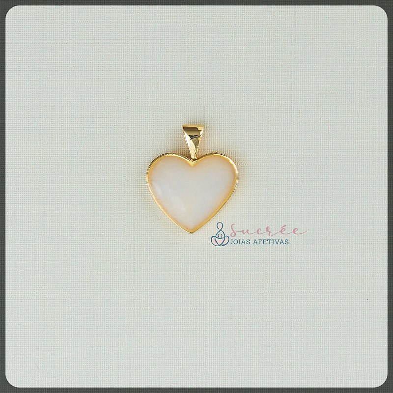 Pingente Coração P Ouro