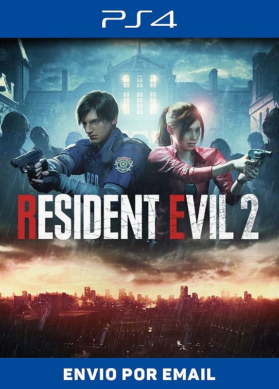 RESIDENT EVIL 2: Remake - PS4 Mídia Digital - Sir Games - Jogos Digitais  para PS3, PS4, PS5 e Nintendo Switch
