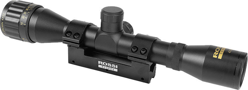 LUNETA ROSSI GOLD CROWN 4X32 MOUNT UNICO ALTO 3/8