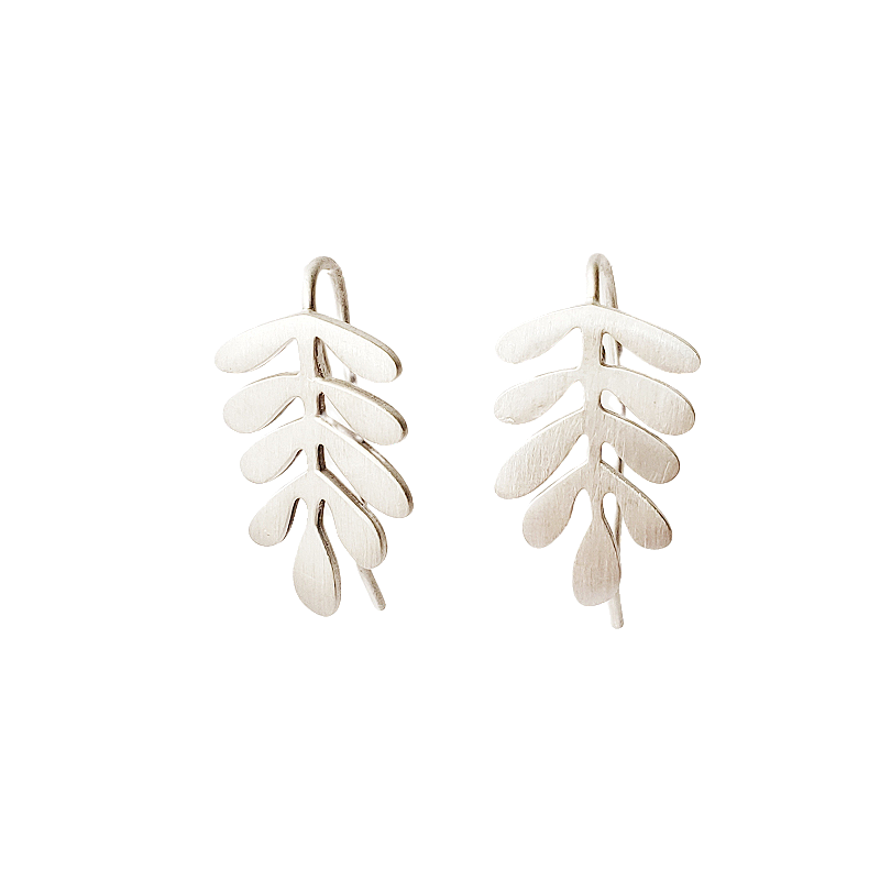 Brinco folha pequeno