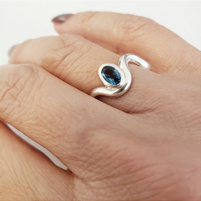 Anel ondas medida 17