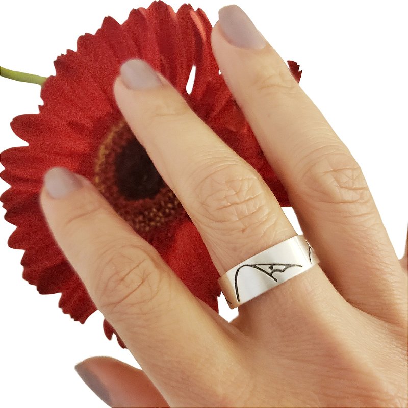 Anel 3 morros aberto