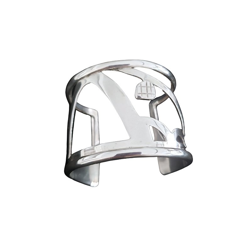 Bracelete Pão de Açúcar - Pulseira prata 950