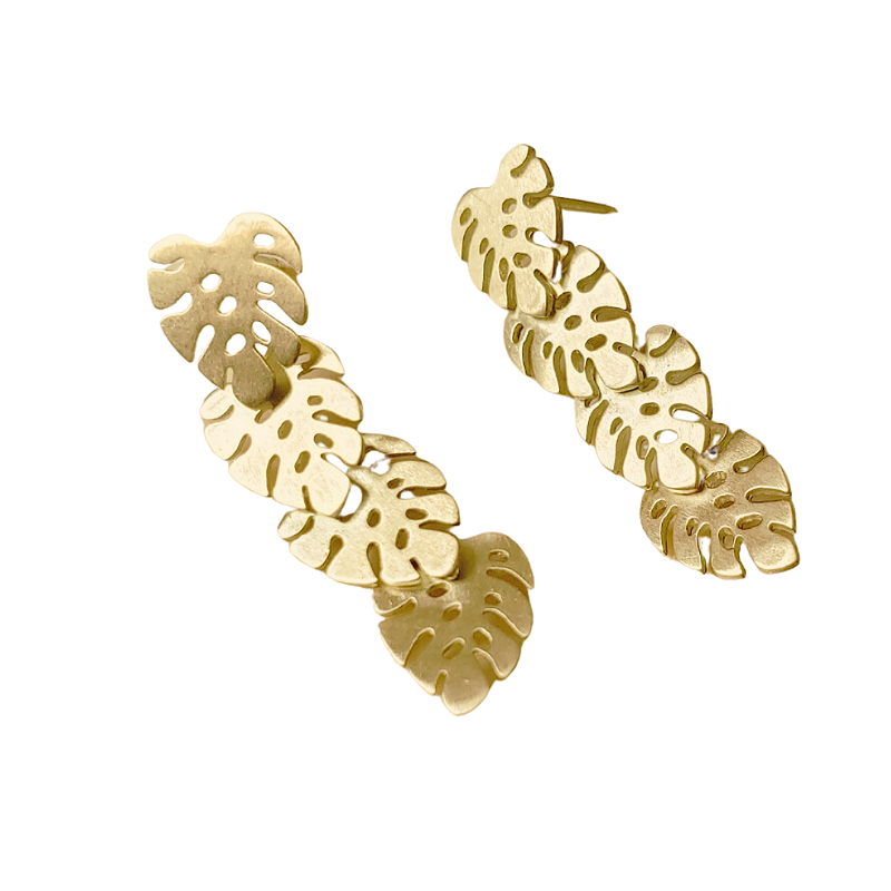 Brinco Costela de Adão Articulado Ouro