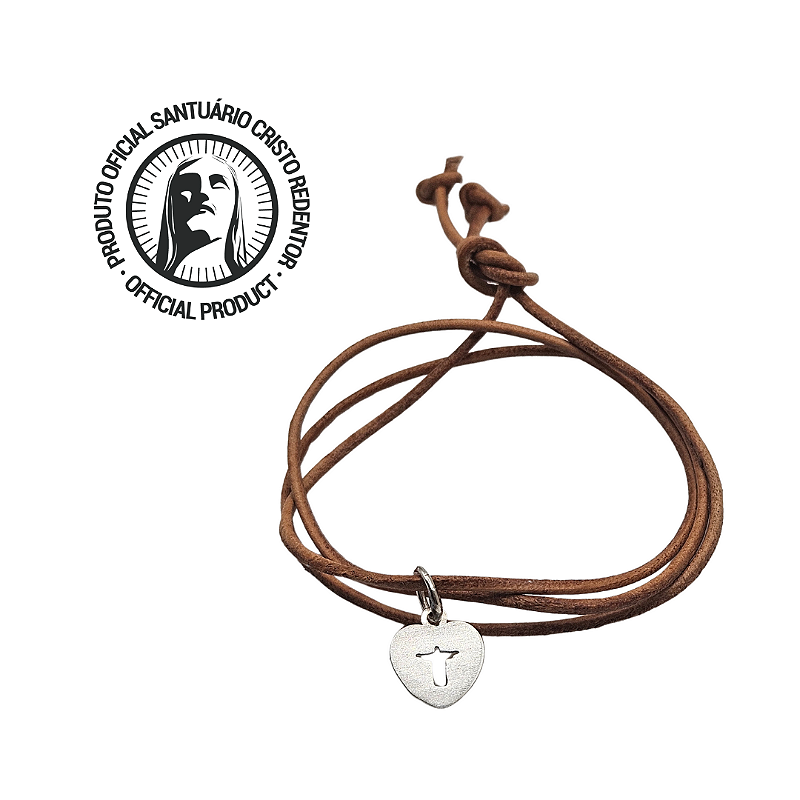 Pingente Coração Cristo Redentor