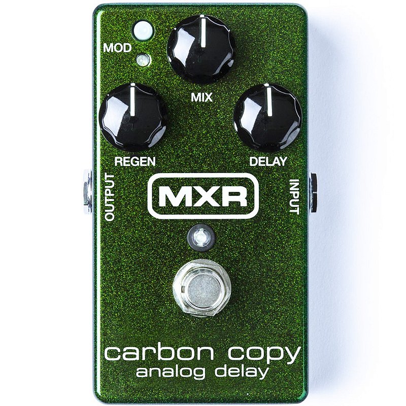 Pedal MXR M169 Carbon Copy Analog Delay - Guitar Shop CE | Loja de