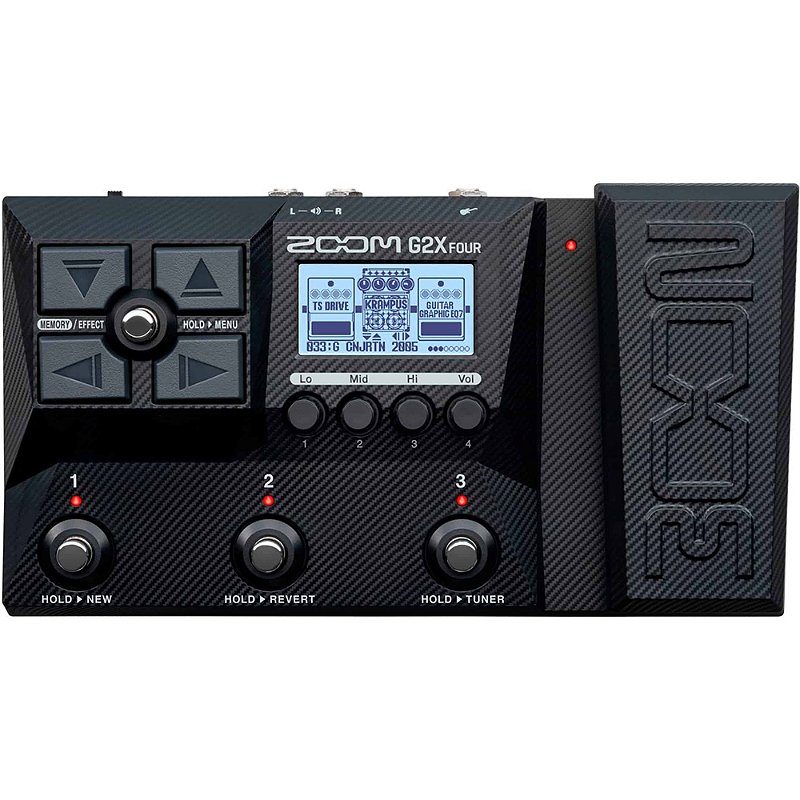 仔牛さま★ZOOM マルチエフェクター　G2X FOUR Pedaleira Zoom G2X Four - Multi-efeitos para Guitarra - Guitar