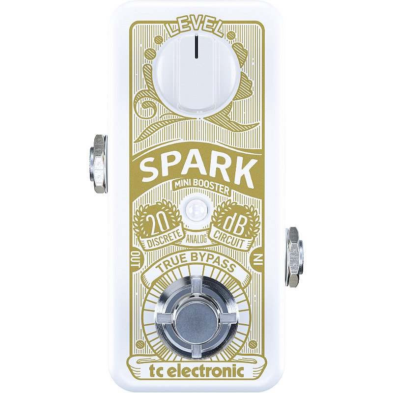Pedal Tc Electronic Spark Mini Booster - Guitar Shop CE | Loja de