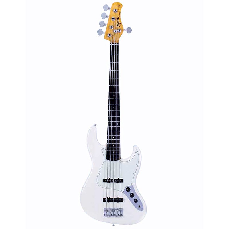 Baixo 5 Cordas Tagima TW-73 5 Olympic White Escala Escura - awh