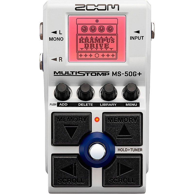 ギター ZOOM / MS-50G MultiStomp Guitar Pedal Pedal Zoom MultiStomp MS-50G+ Multi-efeitos para Guitarra