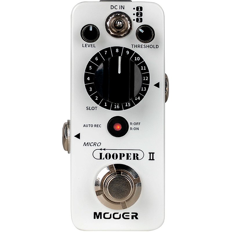 Pedal Mooer Micro Looper II - MLP3 - Guitar Shop CE | Loja de