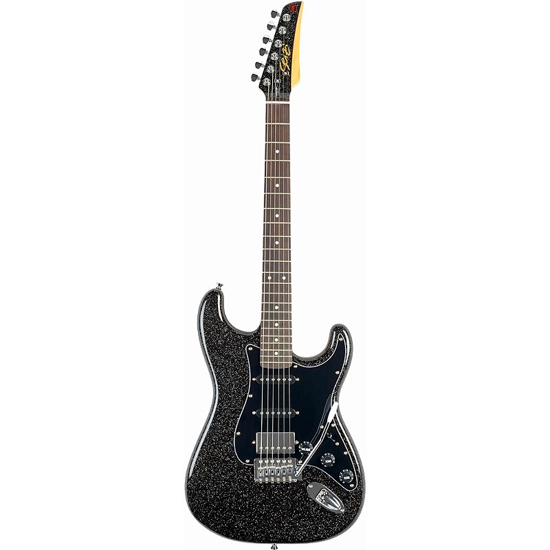 Guitarra Seizi Fun Katana Musashi Midnight Black Sparkle PH