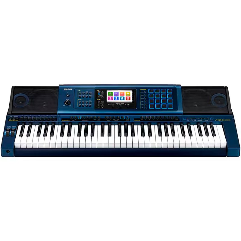 Teclado Musical Casio MZ-X500 Arranjador 61 teclas 16 pads