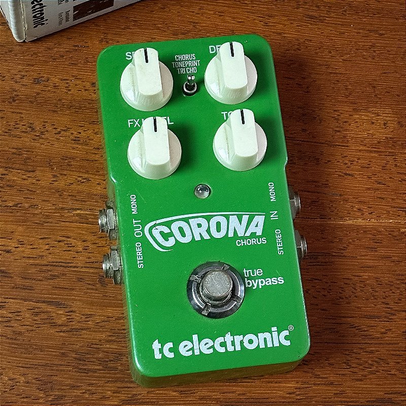 Pedal Tc Electronic Corona Chorus - SEMINOVO - Guitar Shop CE
