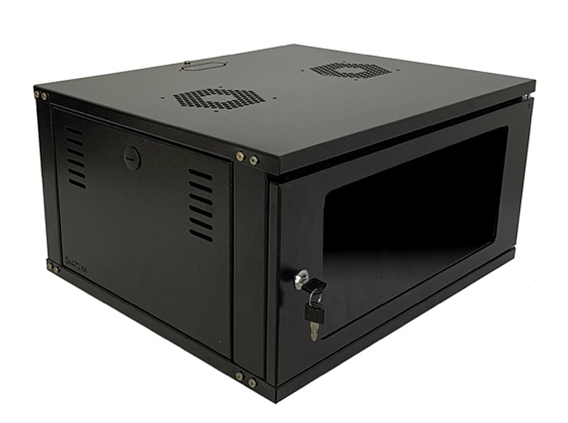 Mini Rack de Parede 4U x 370mm │ rackfort.com.br - Rack para