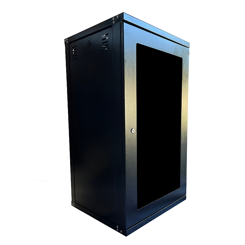 Mini Rack Telecom Mini Rack de Parede 20U x 470mm │ rackfort.com.br - Rack para Servidor ...