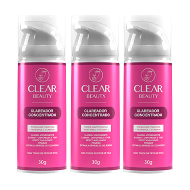 Clear Beauty - Clareador de Manchas - 90 Dias