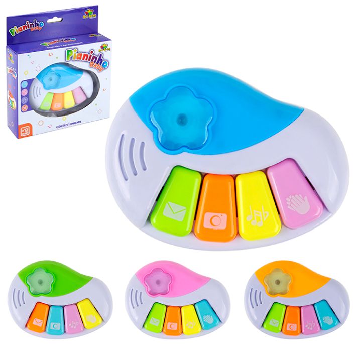 Pião Colorido Com Luz Infantil Cores Variadas - Compre Agora